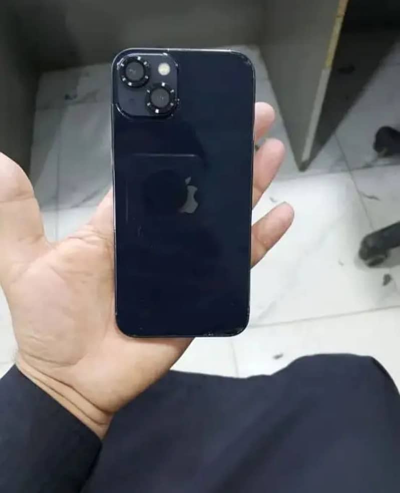 i phone 13 jv 128 GB water pack box cable sath han exchange possible h 2