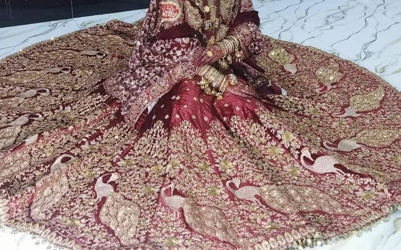Kashee's Bridal Lehnga Morr design 1