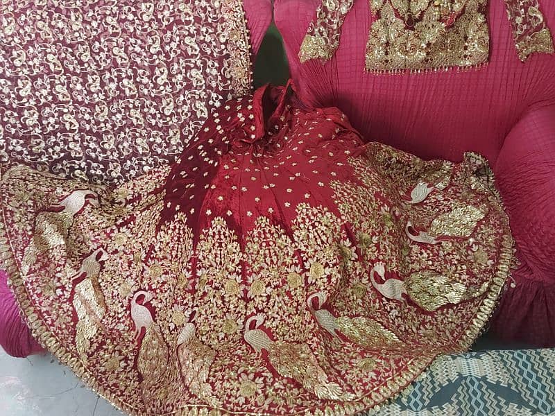 Kashee's Bridal Lehnga Morr design 8