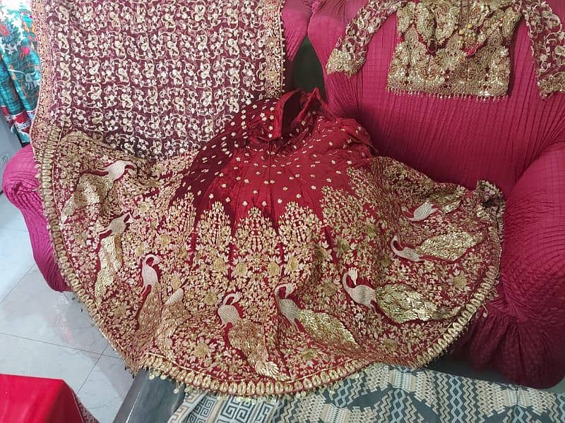 Kashee's Bridal Lehnga Morr design 10