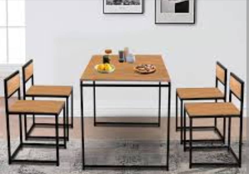 Dining Table / 6 Seater Dining Table / Dining Table With Dining Chair 0