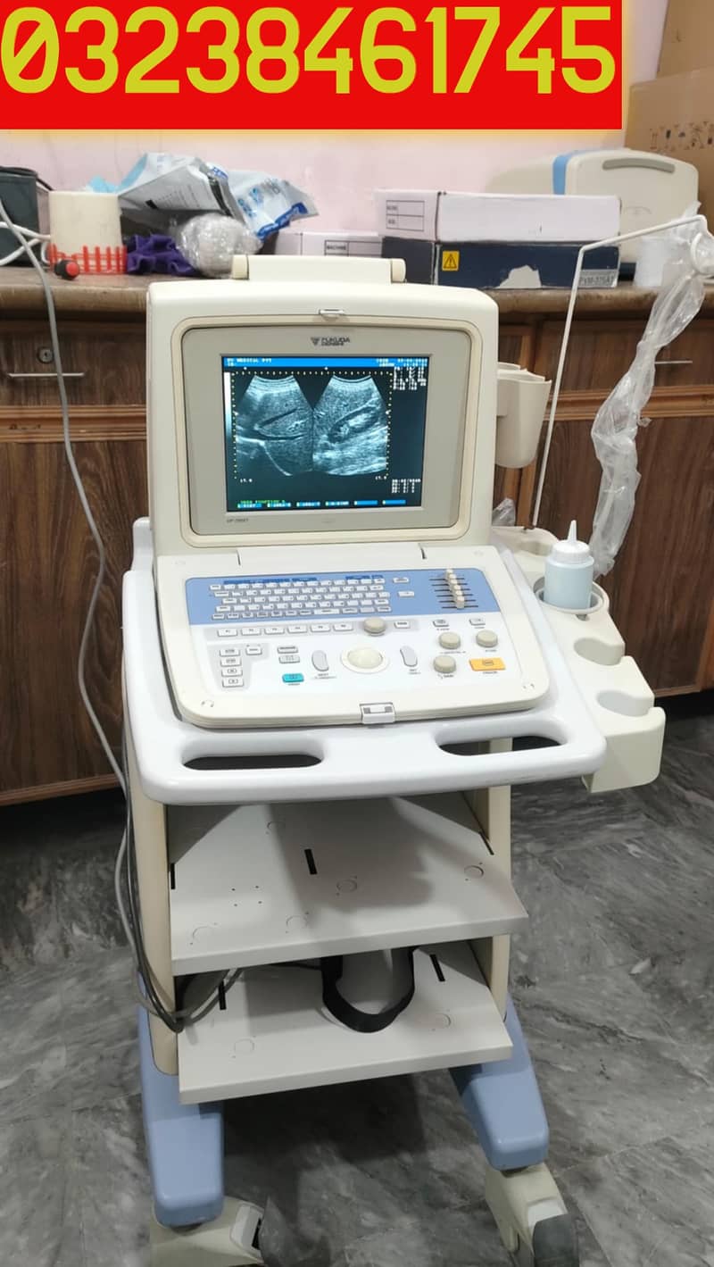 Fakuda densii 750 portable japanese colour doppler ultrasound machine 0
