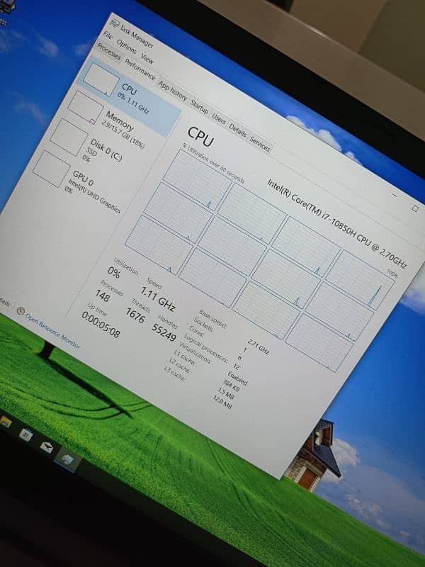 Lenovo Thinkpad P1 core i7 10th gen (i7-10850h) hexacore 15.6 1080p 14