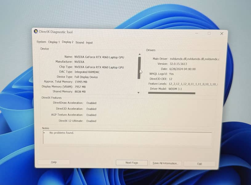 HP Omen 16 Core i9 13900HX 13th Gen 32CPUs RTX 4060 8GB 2K 240Hz 11