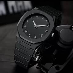 Black Arabic Luxury Watch|  Arabic Watches