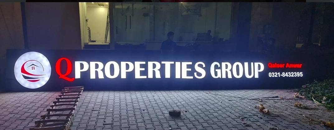 Sign Board Makers ,Sign board Lahore,LED ,sign board, 3d Acrylic 2