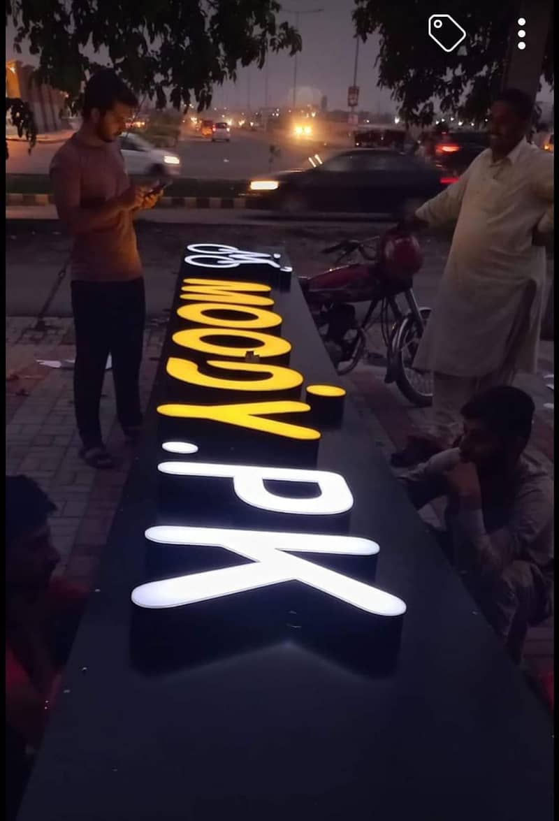Sign Board Makers ,Sign board Lahore,LED ,sign board, 3d Acrylic 18