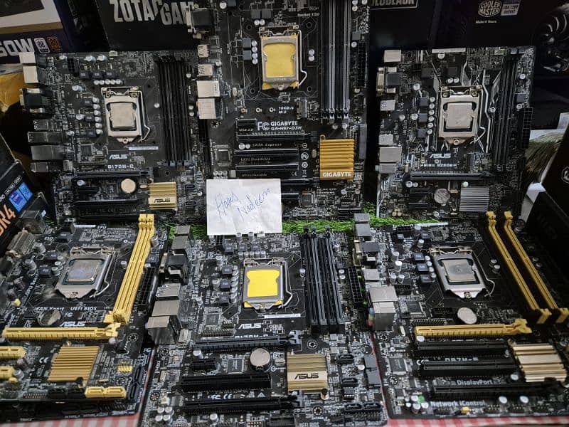 H61,H81,B75,H97,Q87,B85,H110,Q170,B250,H310,B360 Motherboard Available 0