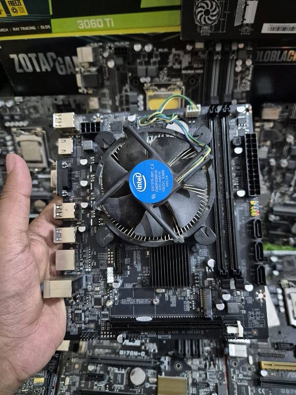 H61,H81,B75,H97,Q87,B85,H110,Q170,B250,H310,B360 Motherboard Available 7