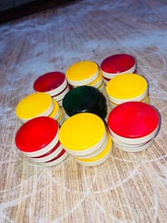 52-Inch Sheesham Wood Dabbo – Coins & Striker Included