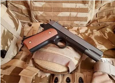 SEMI METAL GUN TOY FOR KIDS 1