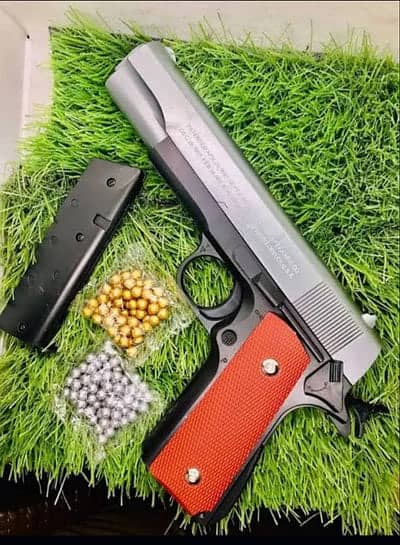 SEMI METAL GUN TOY FOR KIDS 2