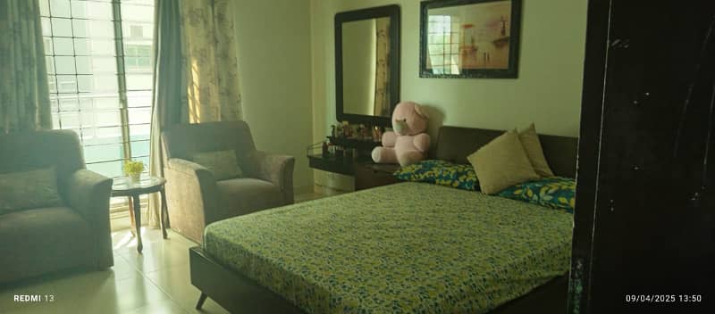 Fully Furnished 3 Beds Flat Available For Rent in Askari-11 Sec-B Lahore 15