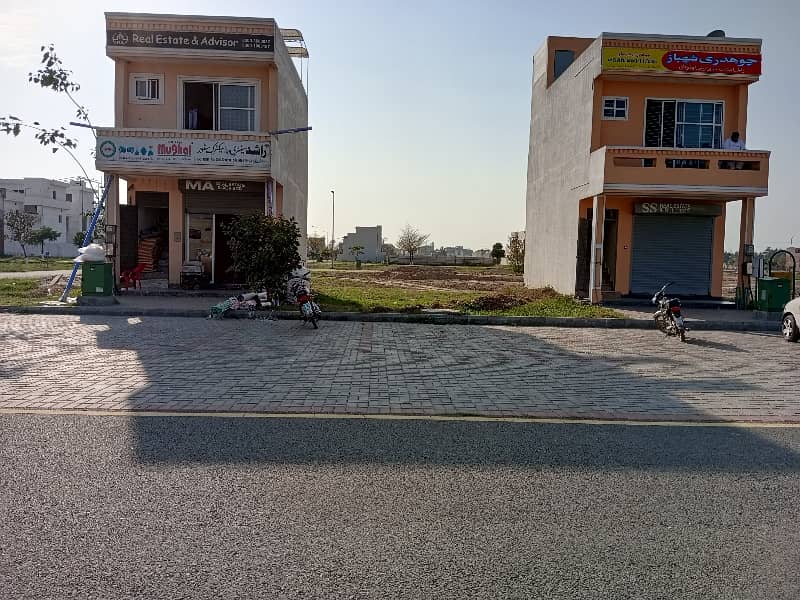 On Excellent Location Palm City Housing Scheme Commercial Plot For sale Sized 4 Marla 2