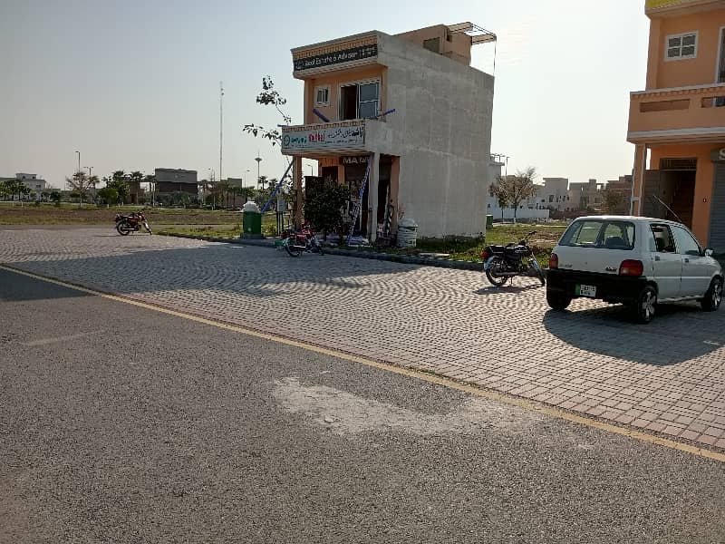 On Excellent Location Palm City Housing Scheme Commercial Plot For sale Sized 4 Marla 3