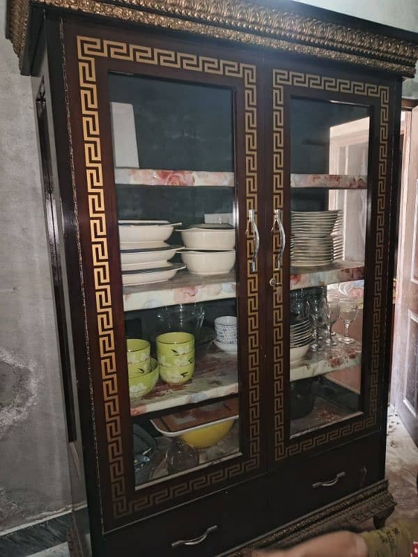 bartan almari dinar cabinet sale new I'm buy d ground 0