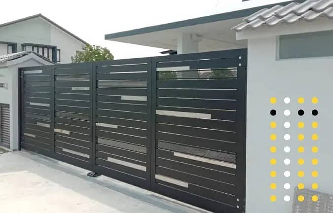 Steel Gate Design , Sliding Gate Design , Main Gate 6