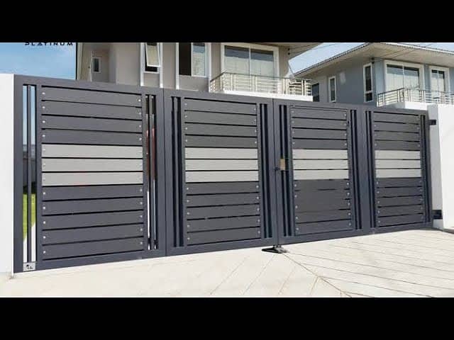 Steel Gate Design / Sliding Gate Design / Main Gate 1