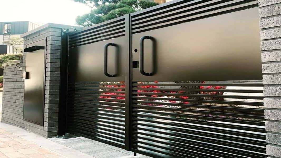 Steel Gate Design / Sliding Gate Design / Main Gate 8