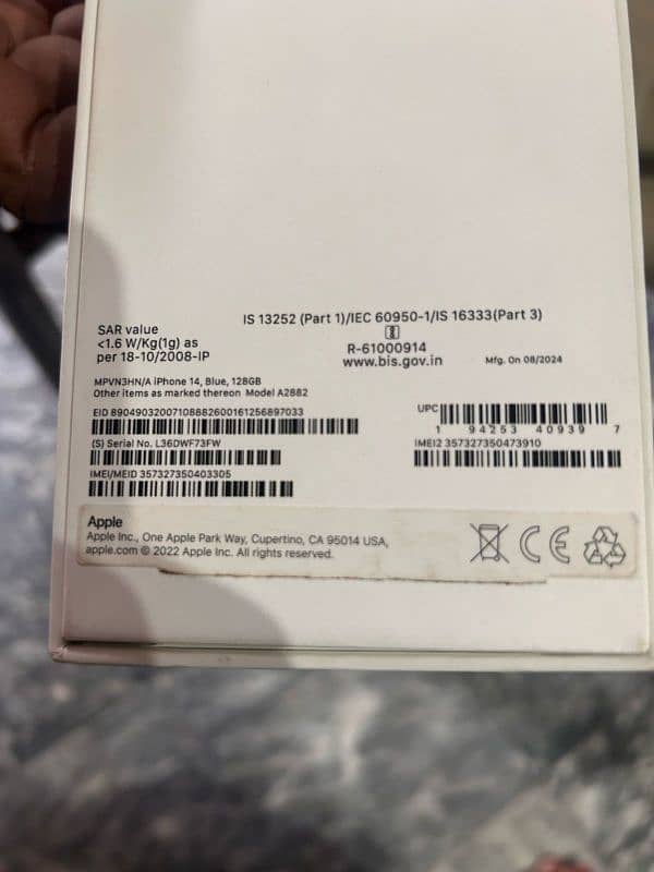 Iphone 14 Non PTA Brand New 6