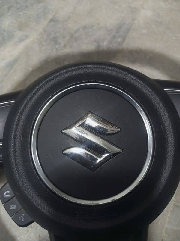 Suzuki Swift 2017 D-Shape CarbonFiber Complete Steering 3