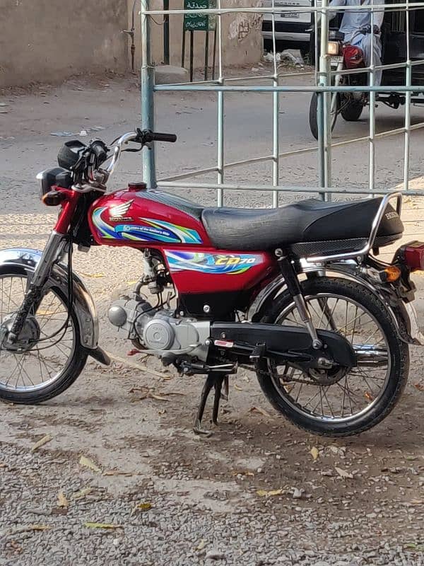 Honda CD70 |Model 2024 |Honda In bikes |Total Geniune| 3