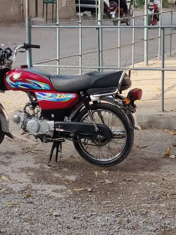 Honda CD70 |Model 2024 |Honda In bikes |Total Geniune| 4