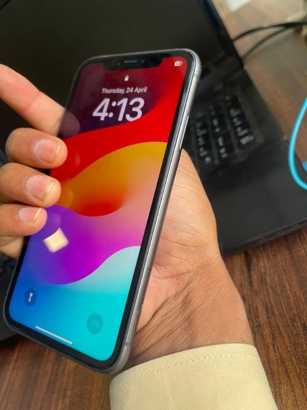 iphone 11 just Box open for sale 10/10 Condition 100%  Battery 4