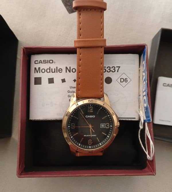 casio . solor power watch . cell dalny aur chabi deny ki zarorat ni. 3