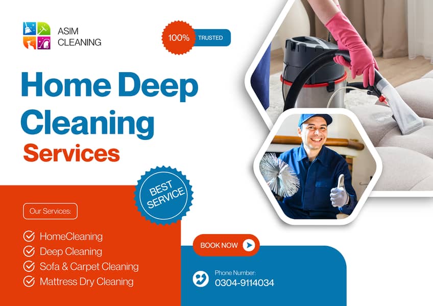 Deep cleaning services / Sofa cleaning services /carpet/House cleaning 0