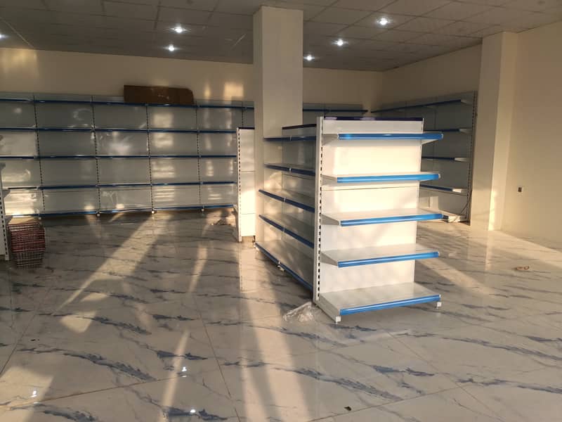 Supermarket Rack/Grocery Store Rack/Store Rack/Racks in Lahore/Trollys 2
