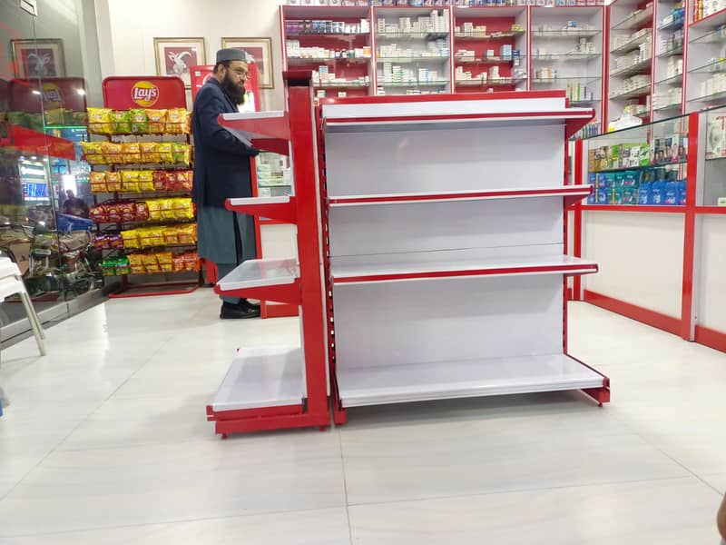 Supermarket Rack/Grocery Store Rack/Store Rack/Racks in Lahore/Trollys 7