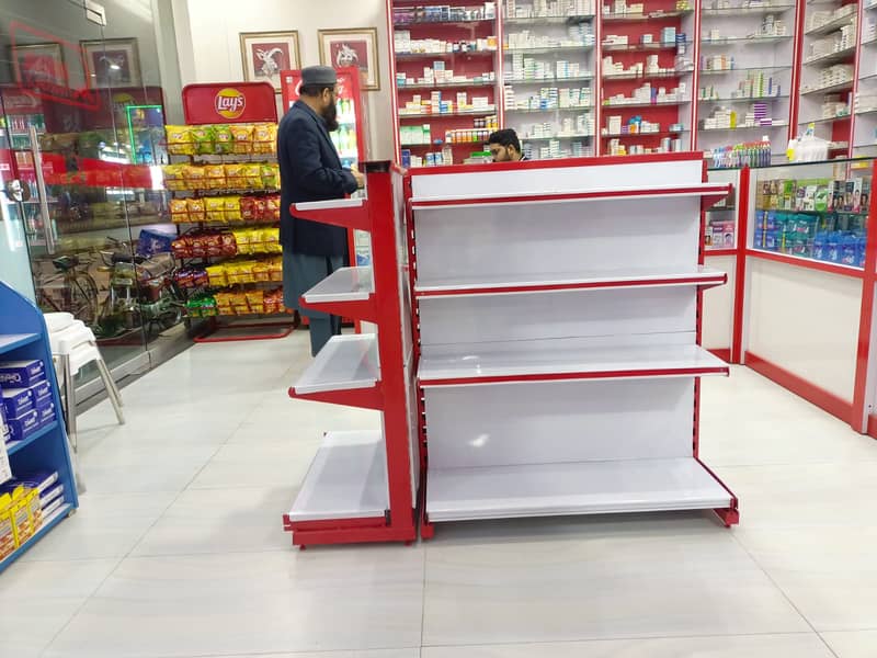 Supermarket Rack/Grocery Store Rack/Store Rack/Racks in Lahore/Trollys 8