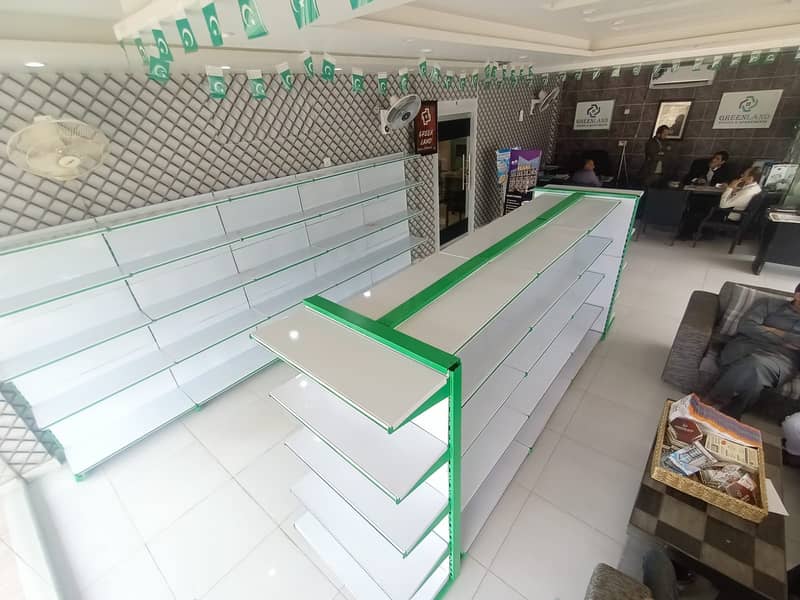 Supermarket Rack/Grocery Store Rack/Store Rack/Racks in Lahore/Trollys 13