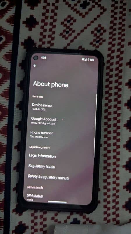 Google pixel 4a5g 2