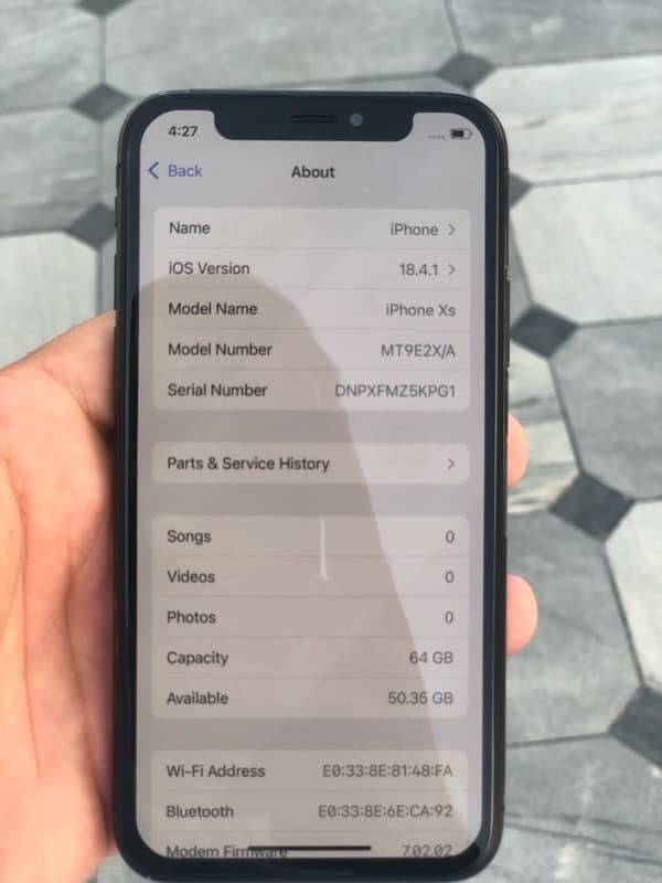 iphone XS 64 GB officially Pta approved 6