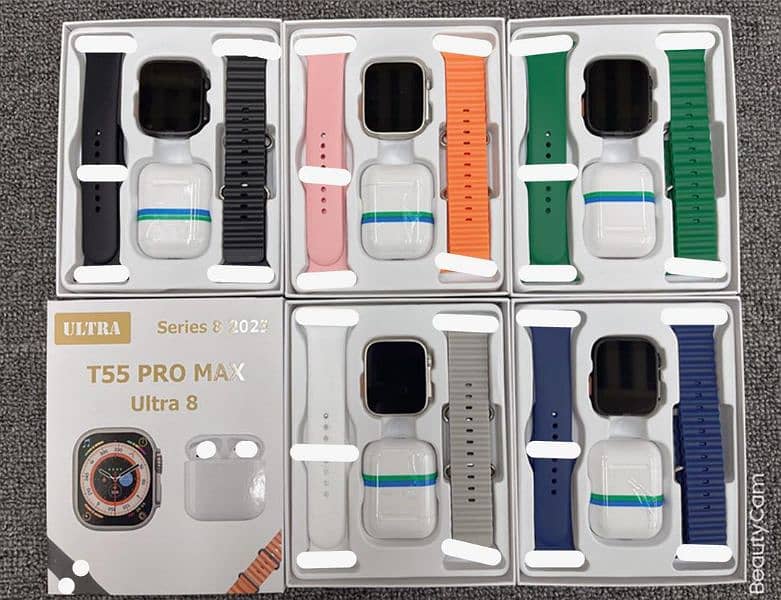 s9ultra new T55promax ultra smart bracelet watch 2-in-1 0