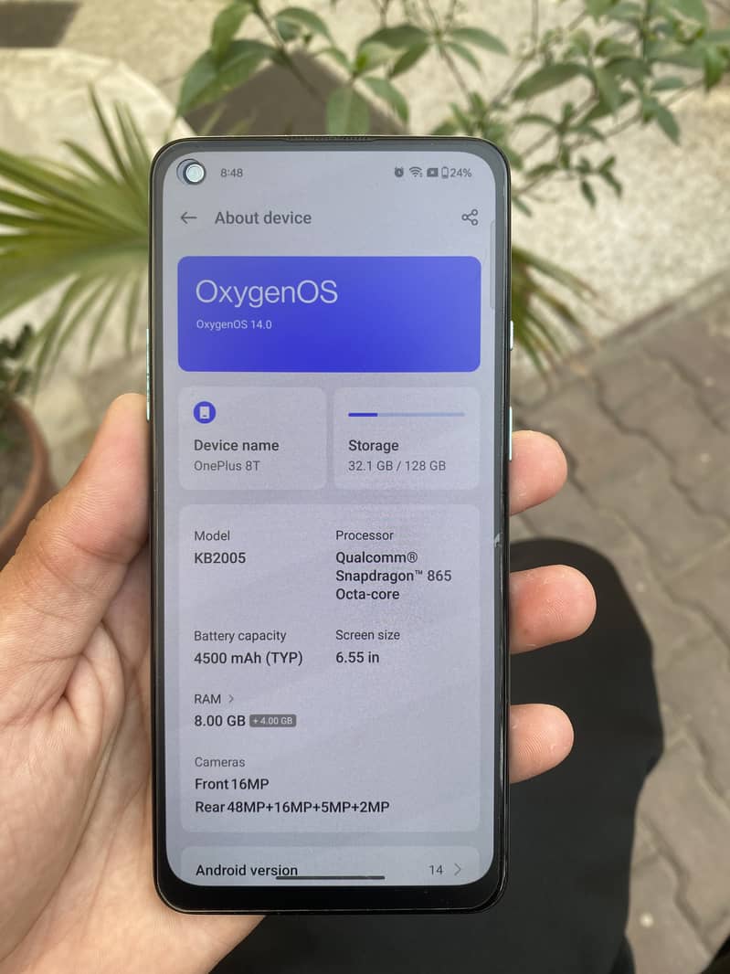 One Plus 8T 5
