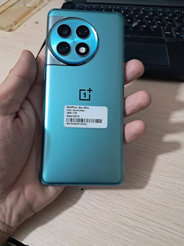 Oneplus Ace2 Pro 24gb 1tb official PTA Approved urgent sale 5