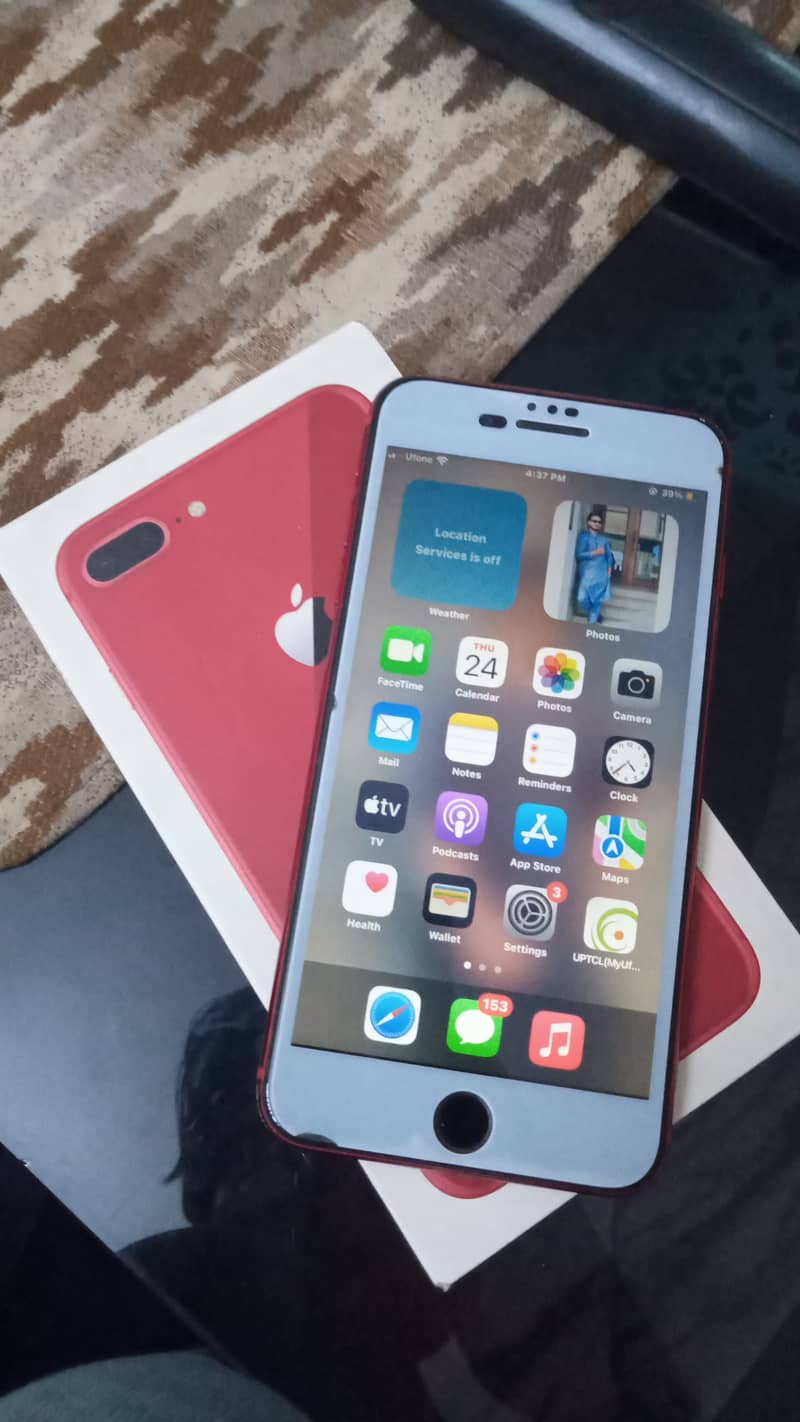 iPhone 8 Plus pta approved battery 72 fingerprint ok 64gb pr 36k final 6