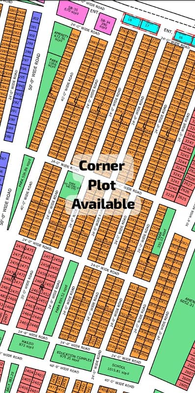 Corner Plot 80 Sq-Yd Gold Block Extension North Town Residency Phase 1 0