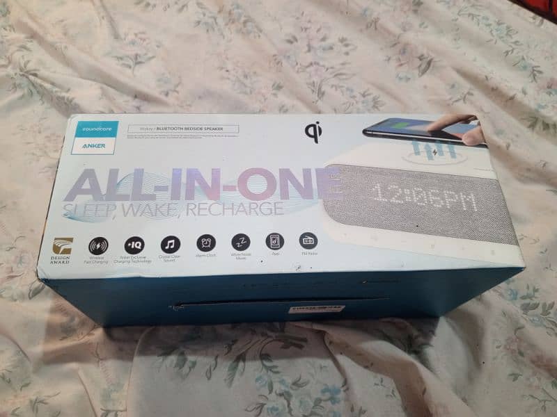 Anker Soundcore Wakey Bluetooth Bedside Speaker 0