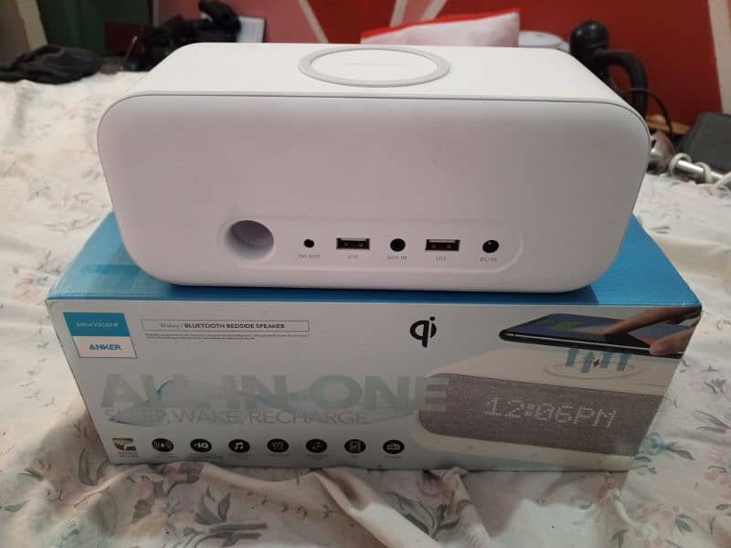 Anker Soundcore Wakey Bluetooth Bedside Speaker 4