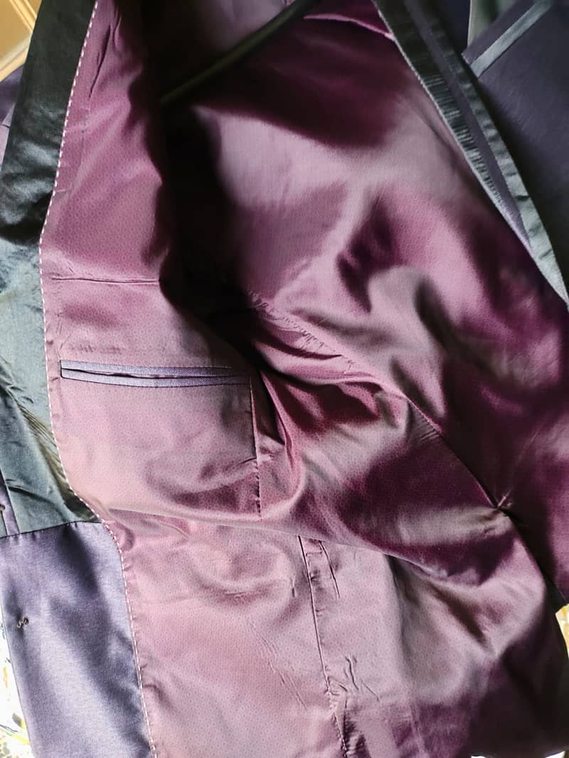 Pent Coat 2 Piece - Purple Shade 2