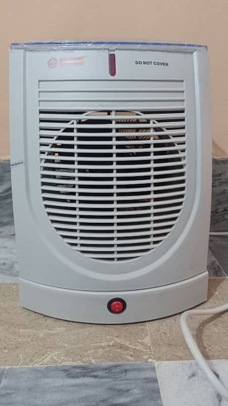 National Gold Fan Heater with Cool Fan 1