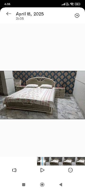 Bed with side tables 5