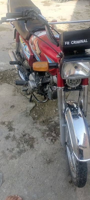 Honda CD 70 motar cycile for sell 2014 model 0