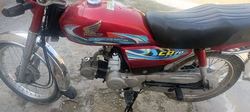 Honda CD 70 motar cycile for sell 2014 model 3