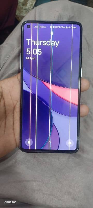 One Plus 8T All ok only panel line 0