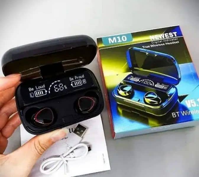 M10 Earbuds Fresh Stock Available 1